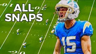 Ladd McConkey Preseason NFL Debut | Every Snap