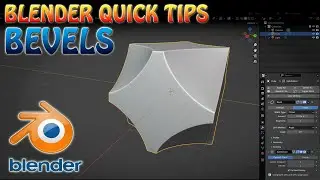 Blender Quick Tip – Edge, Face and Vertex Bevels
