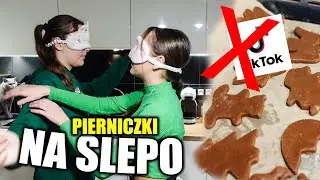 ZAMKNELI NAM TIKTOKA 😥 PIERNIKI ZAMKNIĘTYMI OCZAMI🤣