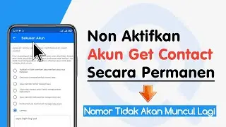 Cara Hapus Akun Get Contact Permanen