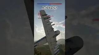 A-10 at 6.3 | A-1h #shorts #warthunder