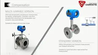 Comte VFM60 Multivariable  Vortex Type Flow Meter
