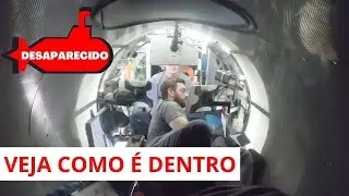 DESAPARECIDO -  Veja o submarino desaparecido que vai ao Titanic e quem são os passageiros a bordo.