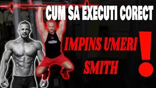 Impins umeri la cadrul Smith | Exercitii umeri | Cum sa executi corect ?!