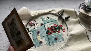 Вышивальные процессы.Вышивка крестом 🧚🏻‍♂️