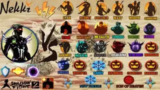 Shadow Fight 2 VS ALL BOSSES 2020