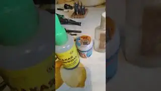 Soldering iron and iron.