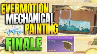 Evermotion Mechanical Painting ||Combine Painting Puzzle ||Gears Event (Genshin Impact)💯