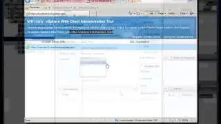 Using the vSphere 5 Web Client