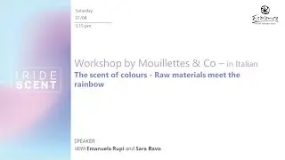 The scent of colours - raw materials meet the rainbow