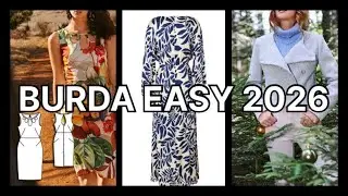 Burda Easy 1/2026 FULL Flip Through | Must-See Sewing Patterns Inside ||