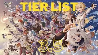 Genshin Impact tier list 3.5