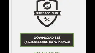 Spring Tool Suite (STS) v3.4 Tutorial - Install and simple 