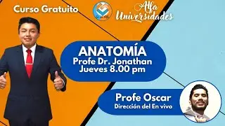 ANATOMIA. Proyecto Alfa Preuniversitario. Clases Gratuitas