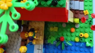 Changing the Lego holiday home