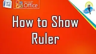 Show Ruler Microsoft Office Word 2016