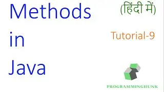 methods in java Hindi Tutorial-9 latest (2020)