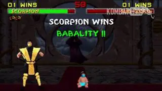 MK II Scorpion Babality