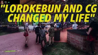 CG Opal's EXTREMELY Wholesome Reaction after being Raided by LordKebun on Twitch | Prodigy RP 2.0