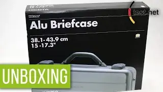 Dicota | Alu Briefcase Notebooktasche (Unboxing) | test.net
