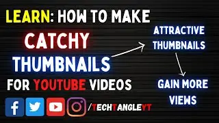 How to Make Thumbnails for YouTube Videos | Canva Tutorial