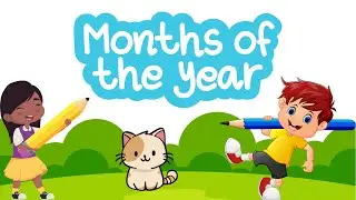 months of the year . #nurseryrhymes #baby #kidssong