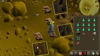 inventory setup, screenmarkers, tile markers, and drop pattern