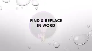 FIND AND REPLACE OPTION IN WORD IN HINDI.