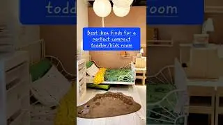 Budget friendly best Ikea picks for a compact toddler/kids room 