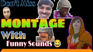 MONTAGE With Very Funny Sounds 😁🤣.. || Op Game Play 🔥 || PUBGLITE... #Mr_T_Gamer_Yt