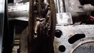 натяжитель цепи после 6т пробега😂😂😂