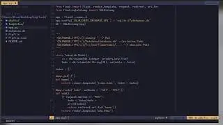 Installing Flask_sqlalchemy in flask Todo app