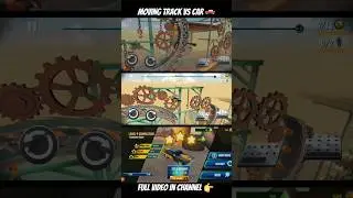 Stunt car  🚗 vs Moving Track 😨 will I win ? #shorts  #ytshort #games