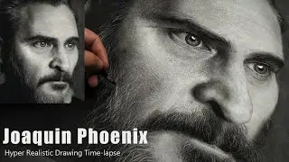 Joaquin Phoenix - Hyper Realistic Drawing | My best work so far