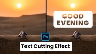 Text Cutting Effect || Photoshop In Punjabi (Manjeet Singh) || Fire Lion Creations || 95926-99555