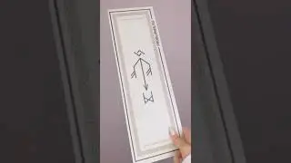 Планшет для окрашивания с рунической вязью.