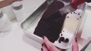 FIZ BROWNIE FIT E OLHA NO QUE DEU!