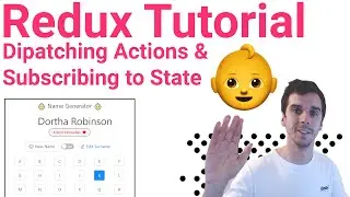 Using Redux Actions and Reducers for State Change Tutorial | React and Redux Tutorial 2021 👶