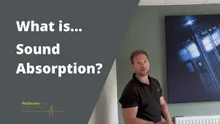 What is sound absorption?