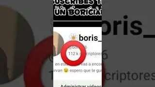 gracias ☺️ #shortviral  #boris #100k #gracias