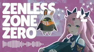 trying out zenless zone zero! ૮꒰ ˶• ༝ •˶꒱ა ♡
