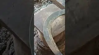 handmade sickle elge making
