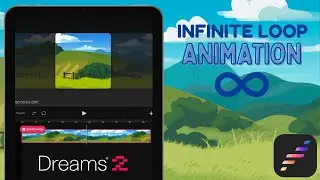 Dreams 2: Animation Creation (Part 2) | Ghibli-Inspired Looping Background | Procreate Tutorial