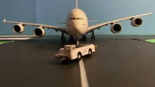 Abort Takeoff! | Model Airport Stop Motion [4K] (A380, A330, A321neo)