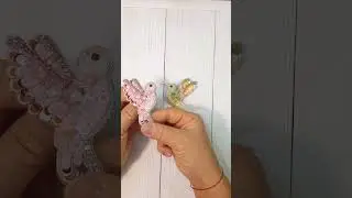Брошь колибри из бисера DIY brooch#shorts