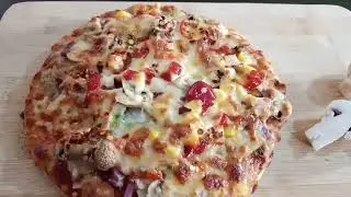 Pizza recipe in kannada #treading #pizza #pizzamaking #kannada #pizzarecipe #homemade #pizza #food