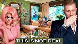 Interior Designer Reviews Trixie Mattel's Home (I'm Genuinely in Shock...)