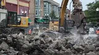 Stage B Demolition - Red-Purple Modernization