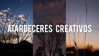 Fotografías al atardecer. Relajante.