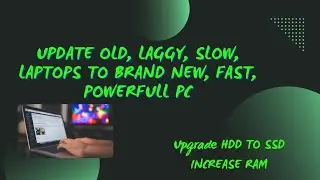 My old laptop upgrade || make your laptop fast || Lenovo G 50-80 SSD, RAM update.